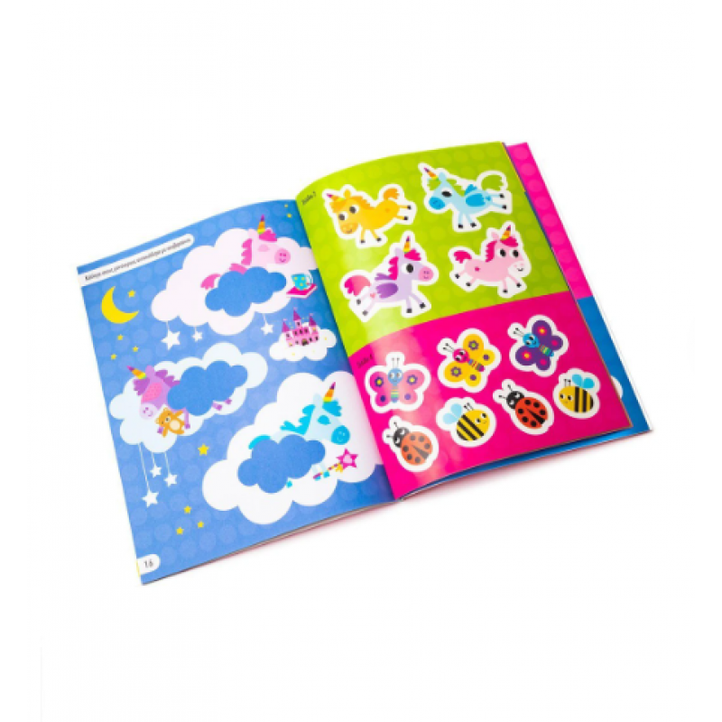 Μονόκεροι |Υπέροχα αυτοκόλλητα! Εκδόσεις Σαββάλας