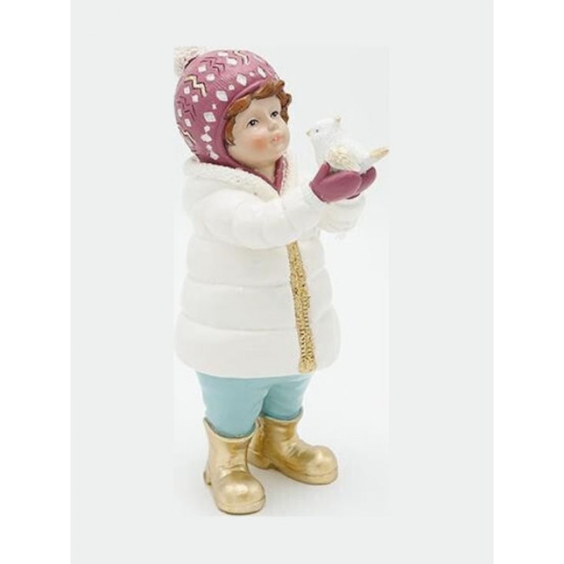 Κοριτσάκι Πολυρεζίν Σε Παλ Χρώματα 9.5x20.5cm Eurolamp