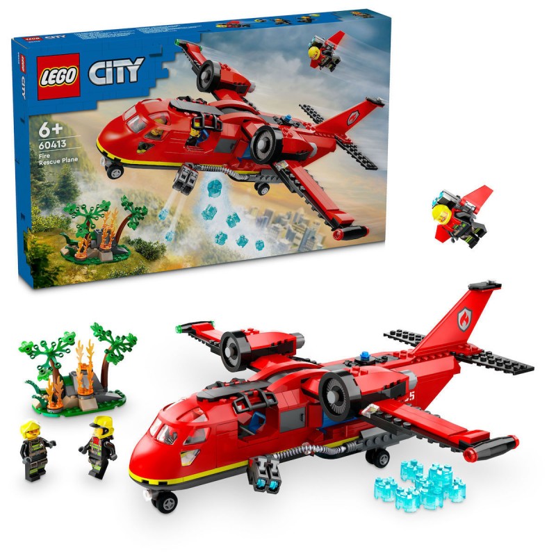 Πυροσβεστικό Αεροπλάνο Διάσωσης 60413 LEGO®