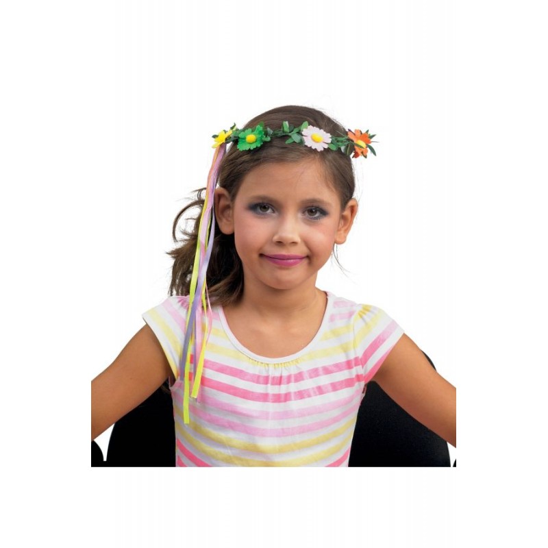 Αποκριάτικο Αξεσουάρ Στεφανάκι Με Λουλούδια