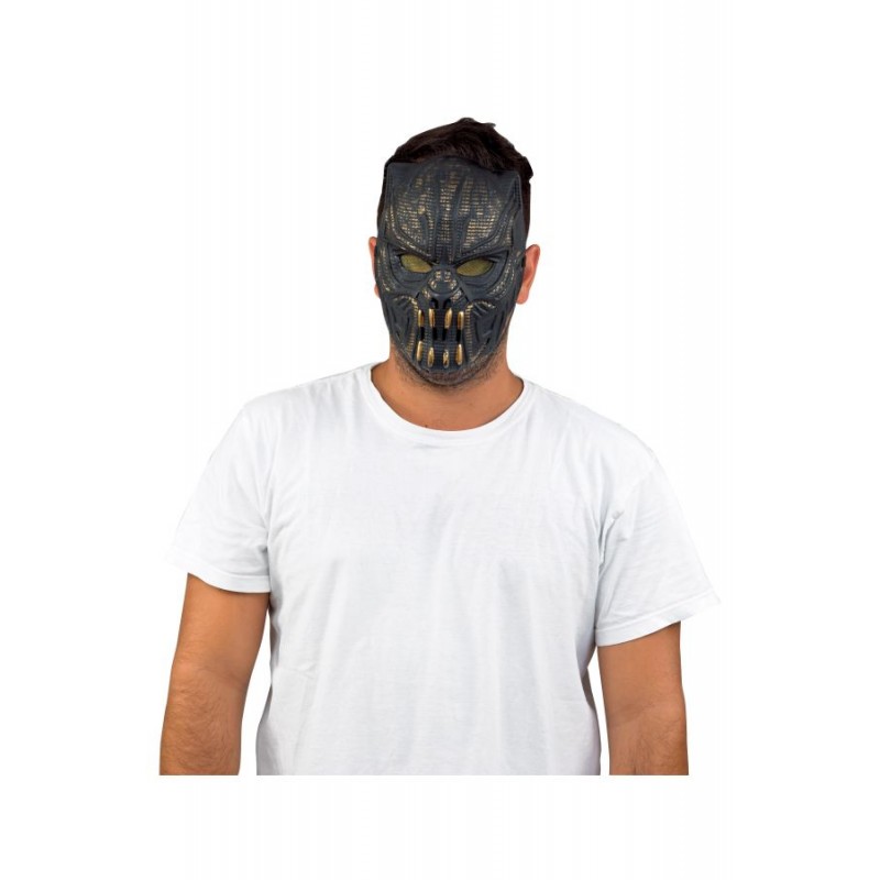 Αποκριάτικο Αξεσουάρ Μάσκα Πάνθηρα Χρυσή