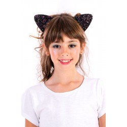 Αποκριάτικο Αξεσουάρ Στέκα Γάτας Με Στρας 3χρμ