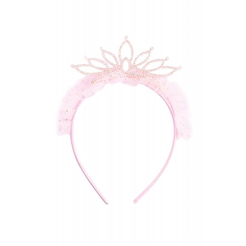 Αποκριάτικο Αξεσουάρ Στέκα Στέμμα Με Τούλι 3χρμ Fun Fashion