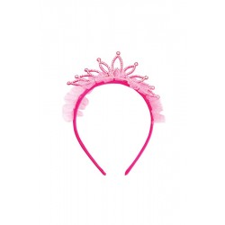 Αποκριάτικο Αξεσουάρ Στέκα Στέμμα Με Τούλι 3χρμ Fun Fashion