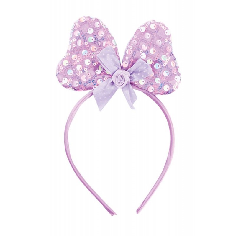 Αποκριάτικο Αξεσουάρ Στέκα Φιόγκος Με Παγιέτα 3χρμ