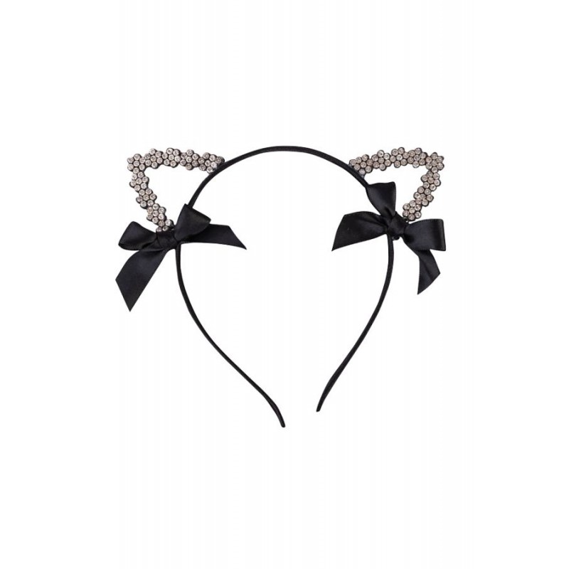 Αποκριάτικο Αξεσουάρ Στέκα Γάτας Με Στρας 15cm Fun Fashion