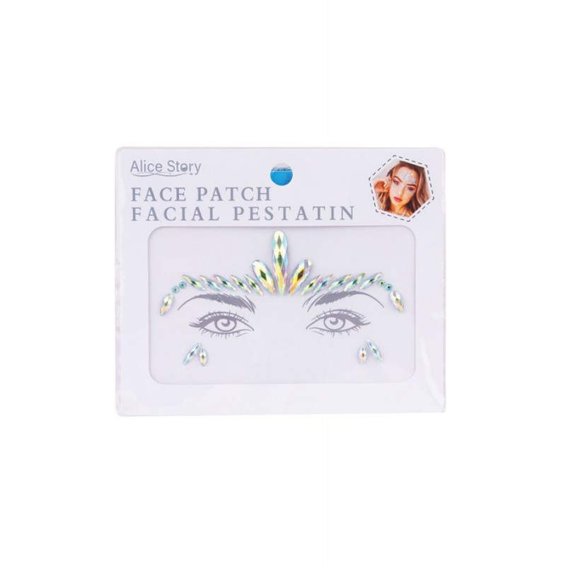 Αποκριάτικο Αξεσουάρ Αυτοκόλλητα Προσώπου 6σχδ