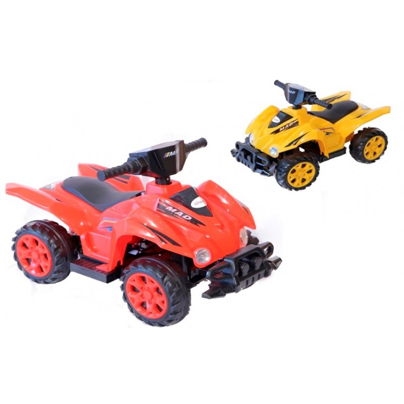 Ηλεκτροκίνητη Μηχανή Με 4 Ρόδες Με Φώτα Και Μουσική 6V 76 x 41 x 50 Kider Toys