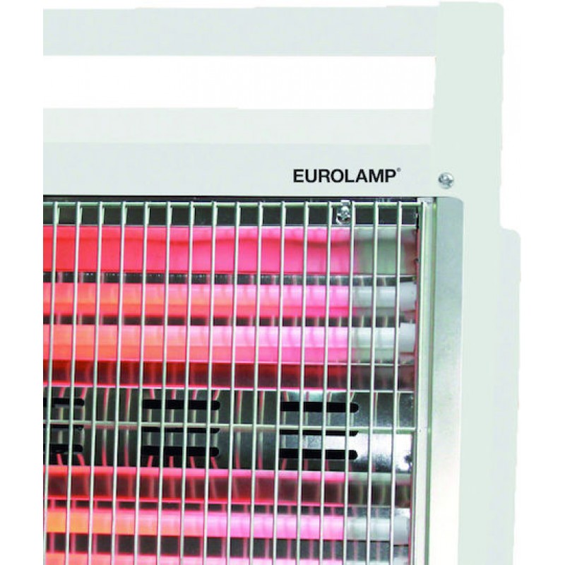 Θερμάστρα Χαλαζία Λευκή 1600w Eurolamp