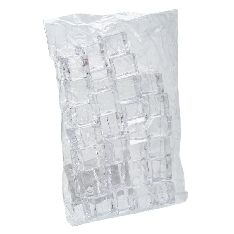 Διάφανο Πλαστικό Διακοσμητικό Πετραδάκι 300gr 2x2.5 Iliadis