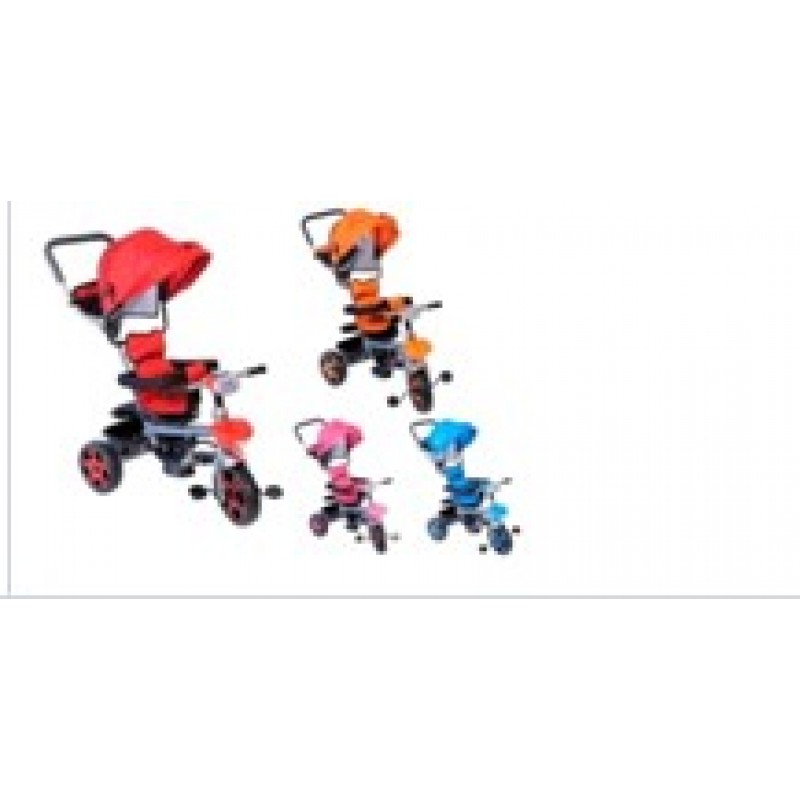 Τρίκυκλο Ποδήλατο / Καρότσι Νίκελ Kidder Toys