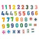 Εκπαιδευτικοί Ξύλινοι Μαγνήτες Αριθμοί Και Μαθηματικά Σύμβολα 42 Magnet Box 