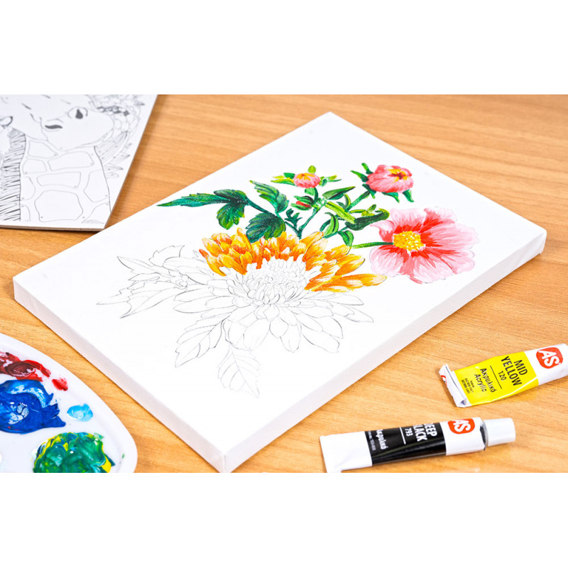 Εργαστήριο Ζωγραφικής Ακρυλικά Χρώματα Σετ Ζωγραφικής Φύση