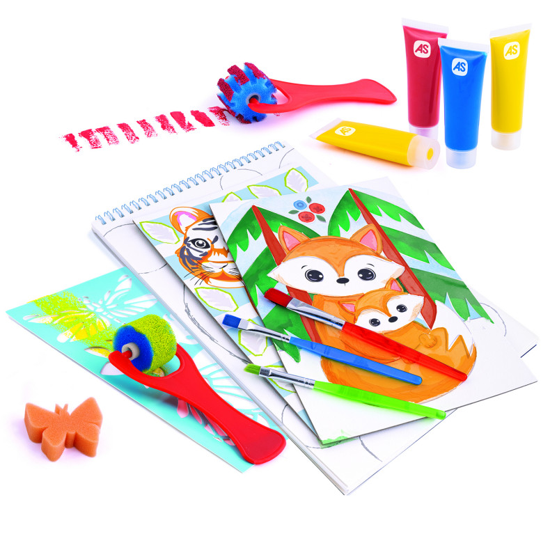 Εργαστήριο Ζωγραφικής Χρώματα Νερομπογιάς Junior