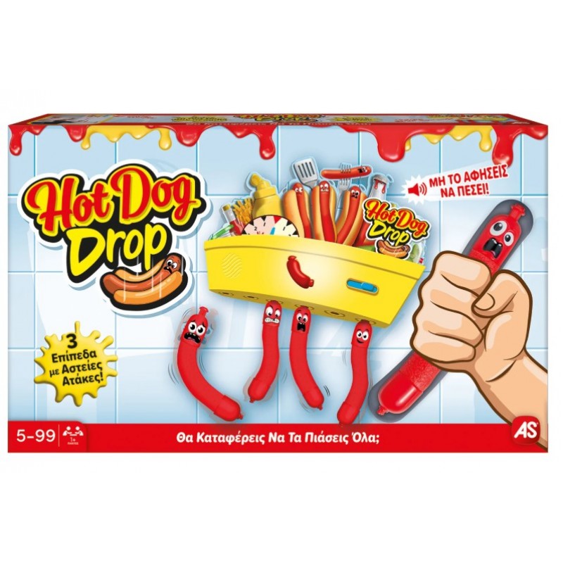 Επιτραπέζιο Hot Dog Drop Για 5+ Ετών και 1+ Παίκτες AS Games 