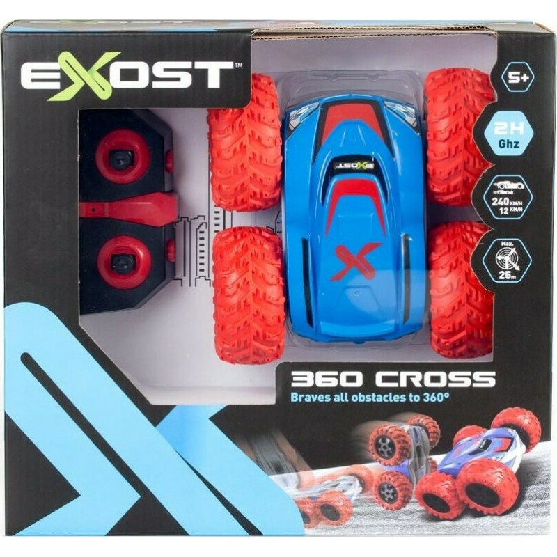Τηλεκατευθυνόμενο Αυτοκίνητο Exost R/C 1:18  360 Cross II Red