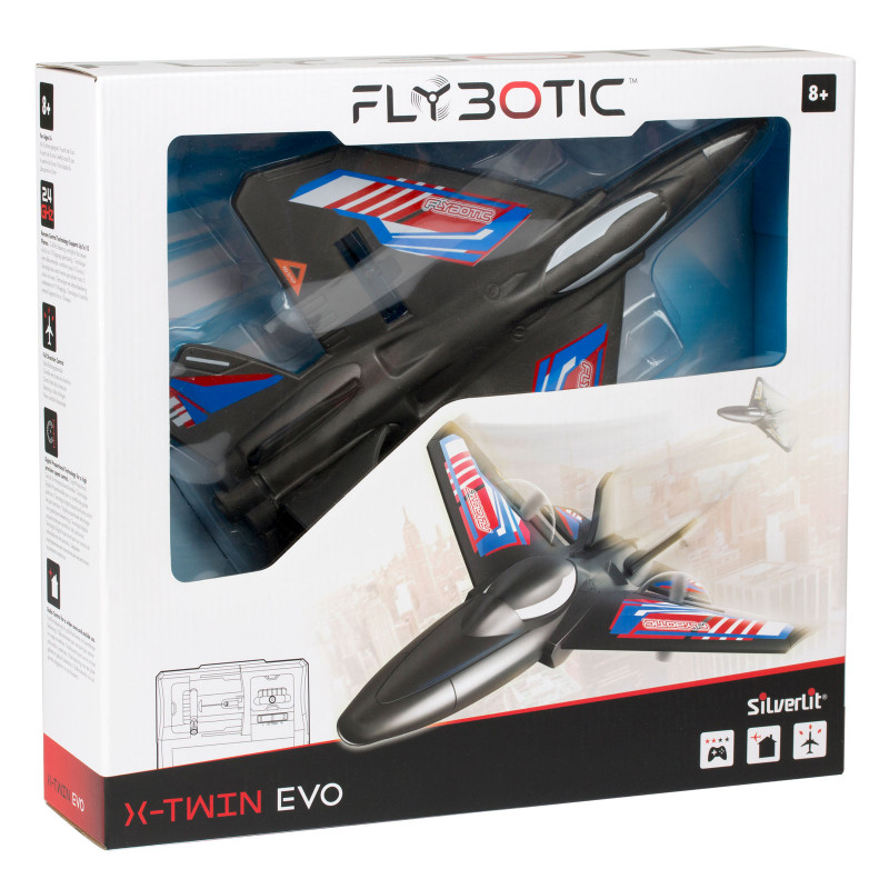 Τηλεκατευθυνόμενο Αεροπλάνο Flytobic X-Twin Evo Assrt