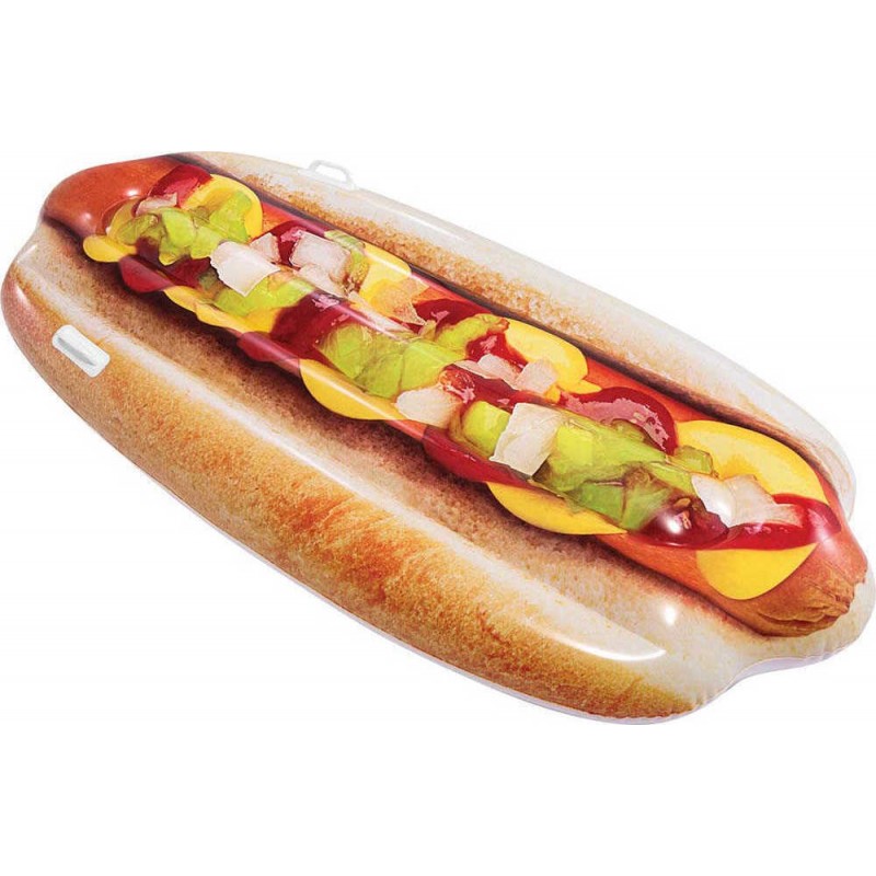 Στρώμα θαλάσσης Hotdog Intex 180x89