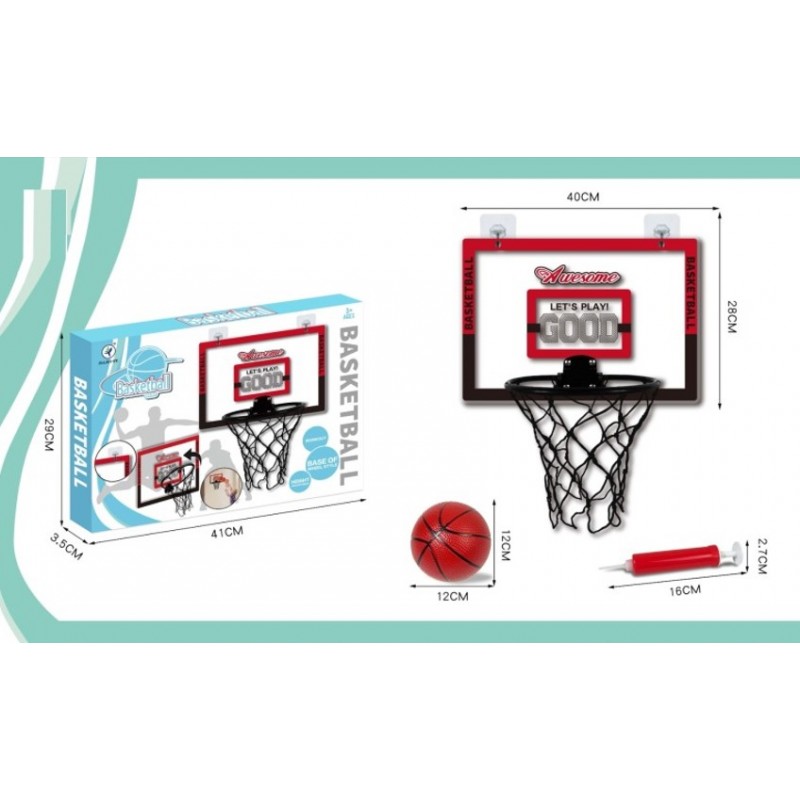 Ταμπλό Μπασκέτας Τοίχου Με Μπάλα Και Τρόμπα Lazarid