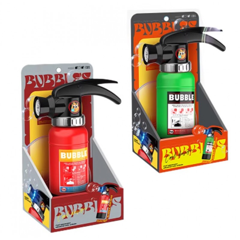 Πυροσβεστήρας Εκτοξευτής Φυσαλίδων Με Φως Και Μουσική Lazarid