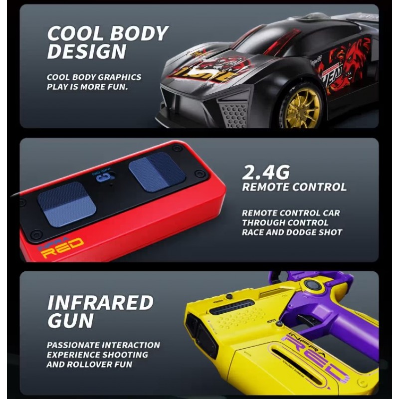 Αγωνιστικό Με Πιστόλι Υπερύθρων 2.4G R/C Lazarid