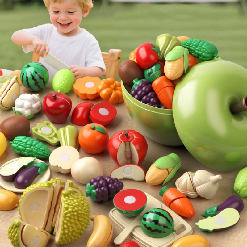 Σετ Κοπής Λαχανικών-Φρούτων Σε Μήλο Lazarid