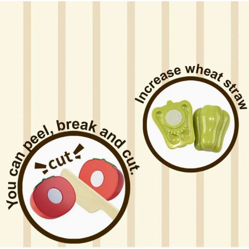 Σετ Κοπής Λαχανικών-Φρούτων Σε Μήλο Lazarid