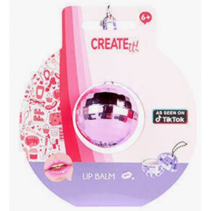 Παιδικό Μακιγιάζ Lip Balm "Ντισκόμπαλα" Create it! 