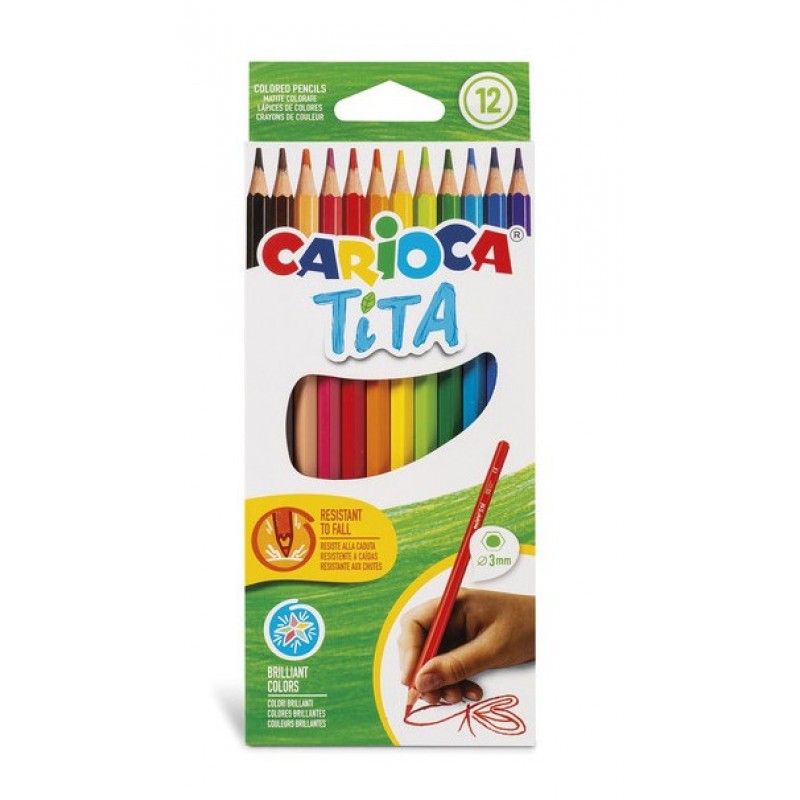 Ξυλομπογιές Tita 12τμχ Carioca