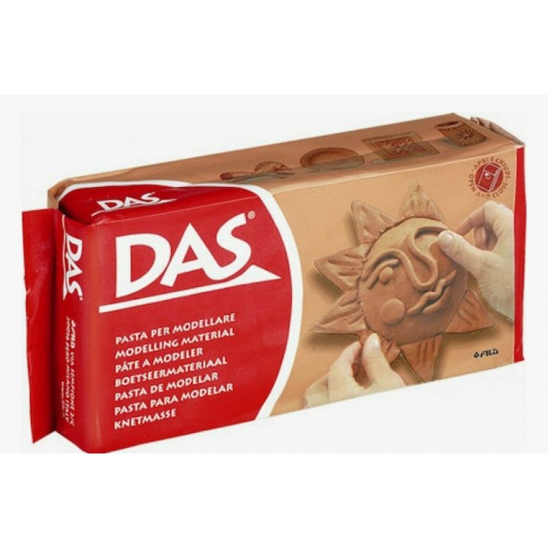 Πηλός Terracotta 500gr (Στεγνώνει Mε Tον Αέρα) Das