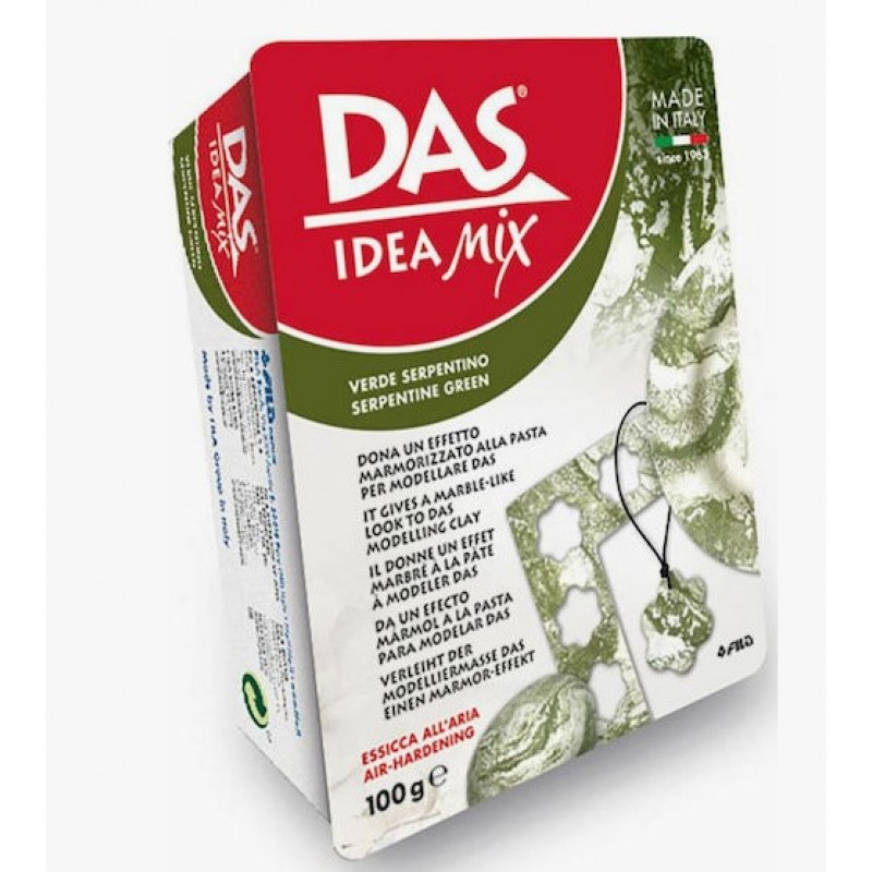 Πράσινος Πηλός Idea Mix 100gr (Στεγνώνει Με Τον Αέρα) Das
