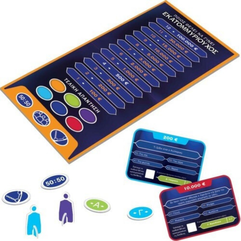 Επιτραπέζιο Παιχνίδι Ποιός Θέλει Να Γίνει Εκατομμυριούχος