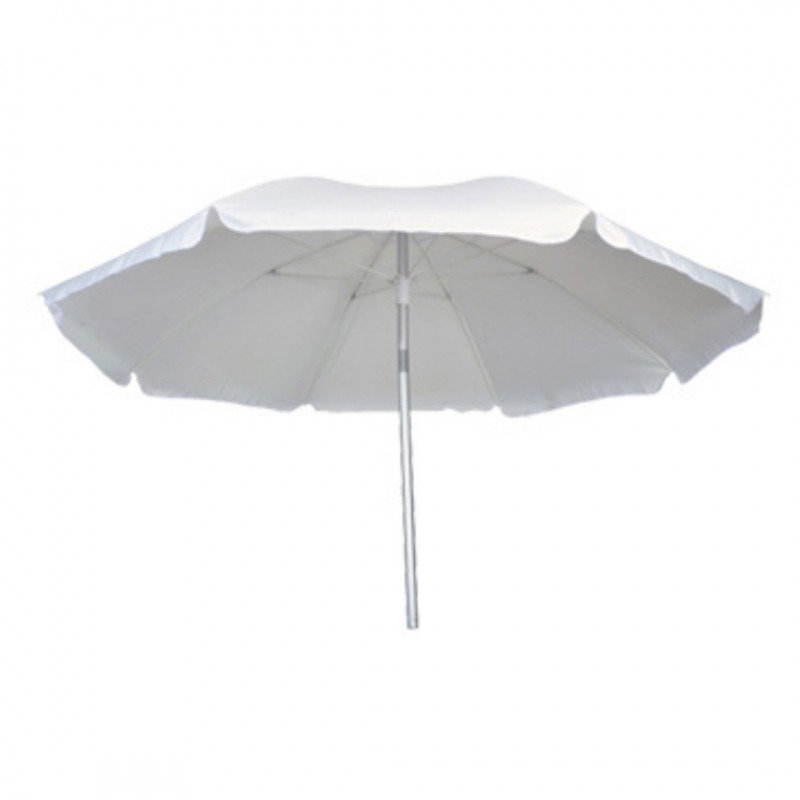 Ομπρέλα Θαλάσσης Με Ηλιοπροστασία PVC 2Μ Κρεμ