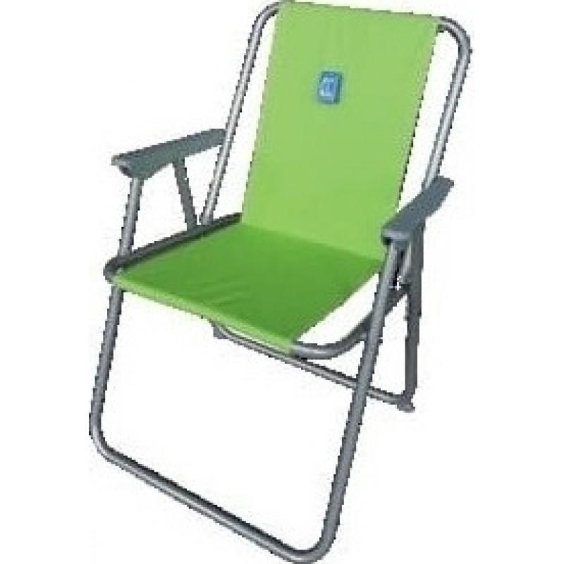 Καρέκλα Παραλίας Μεταλλική Πτυσσόμενη Λαχανί 53x47x39/76 