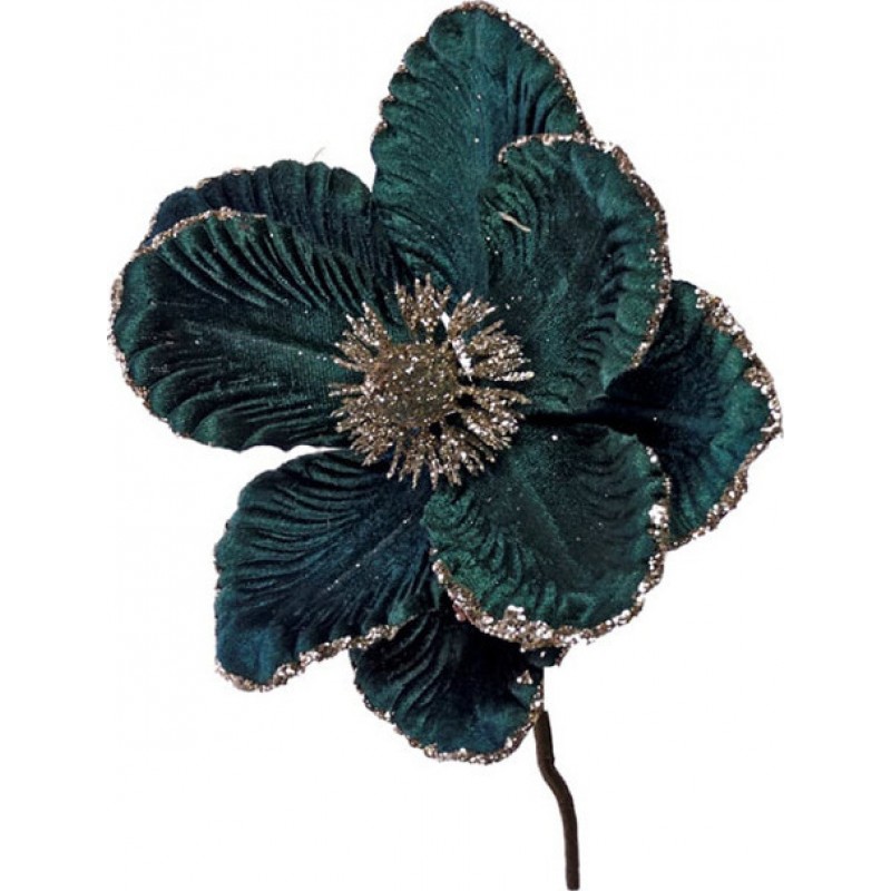 Λουλούδι Διακοσμητικό Μανώλια Πράσινο 25Εκ