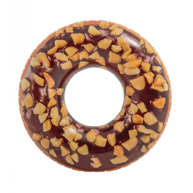 Σωσίβιο Ρόδα Σοκολάτα Donut Δ45 Intex 114Cm