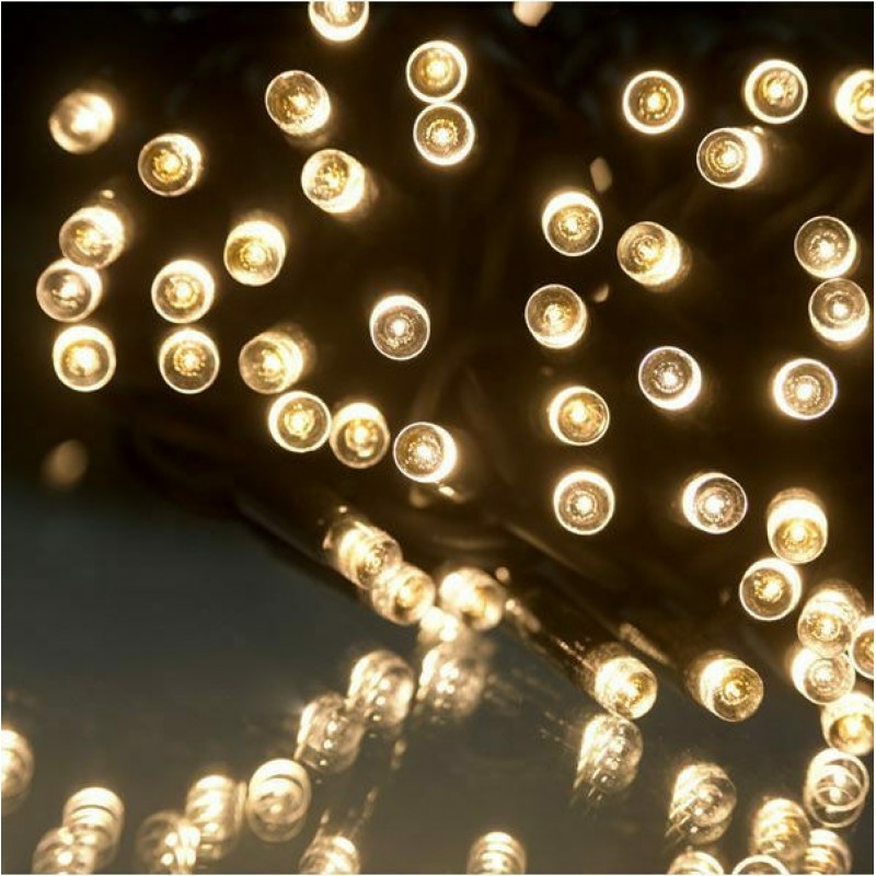 100 Λαμπάκια LED 11.5μ. Θερμό Λευκό Σε Σειρά Epam
