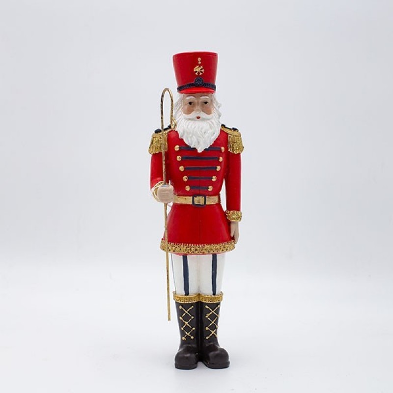 Στρατηγός Πολυρεζίν Με Ραβδί Κόκκινος 28.5cm Eurolamp