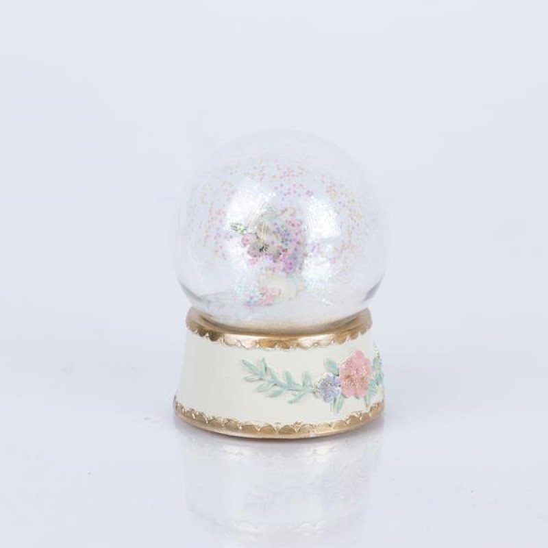 Χιονόμπαλα Με Μονόκερο Σε Παλ Χρώματα 6.5x8.5cm Eurolamp