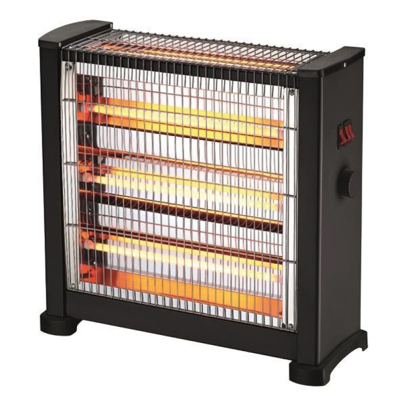 Σόμπα Χαλαζία Με Θερμοστάτη 2800W Eurolamp 