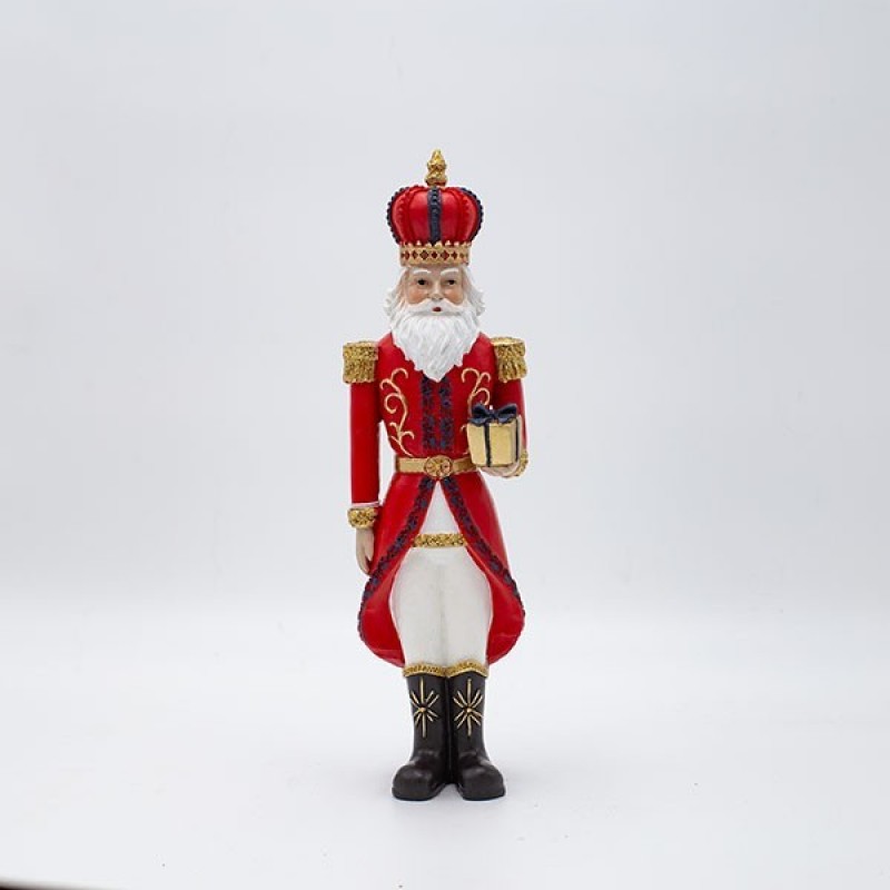 Στρατηγός Πολυρεζίν Με Δώρα Κόκκινος 28.5cm Eurolamp