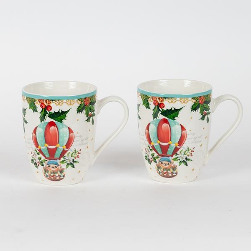 Κούπα Με Αερόστατο 350ml Eurolamp