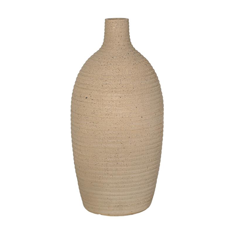 Διακοσμητικό Βάζο Fl24078 Polyresin Λευκό Χρώμα 30X30X76Εκ Fylliana 
