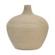 Διακοσμητικό Βάζο Fl24078 Polyresin Λευκό Χρώμα 43X43X47Εκ Fylliana