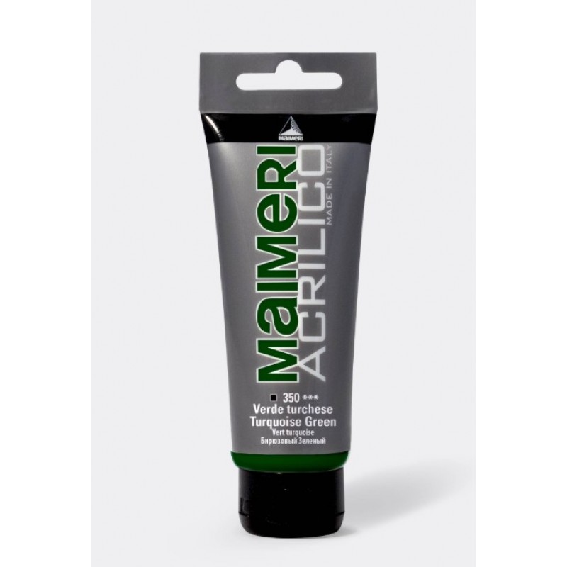 Ακρυλικό Χρώμα Πράσινο Σκούρο 200ml 350 Maimeri Acrilico