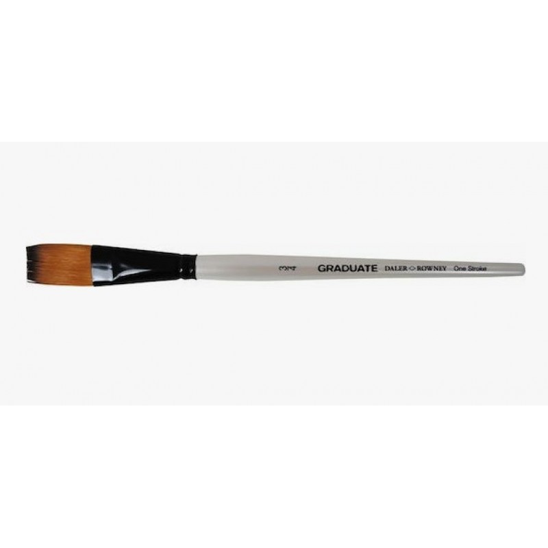 Πινέλο Συνθετικό Πλακέ 3/4 Rowney Graduate Synthetic One Stroke Daler 