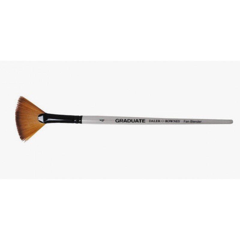 Πινέλο Συνθετικό Πλακέ Βεντάλια No4 Daler Rowney Synthetic Fan Blender Graduate 