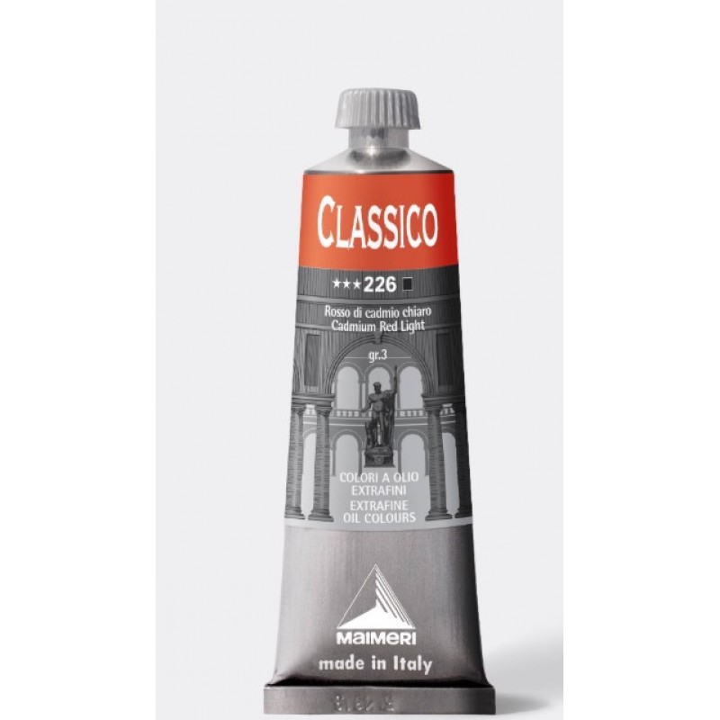 Χρώμα Λαδιού Maimeri Classico Cadmium Red Light 60ml Fila
