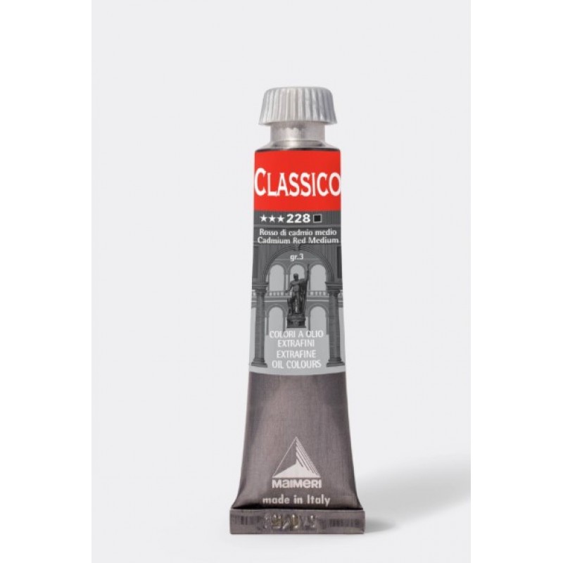 Χρώμα Λαδιού Maimeri Classico Cadmium Red Medium 20ml Fila