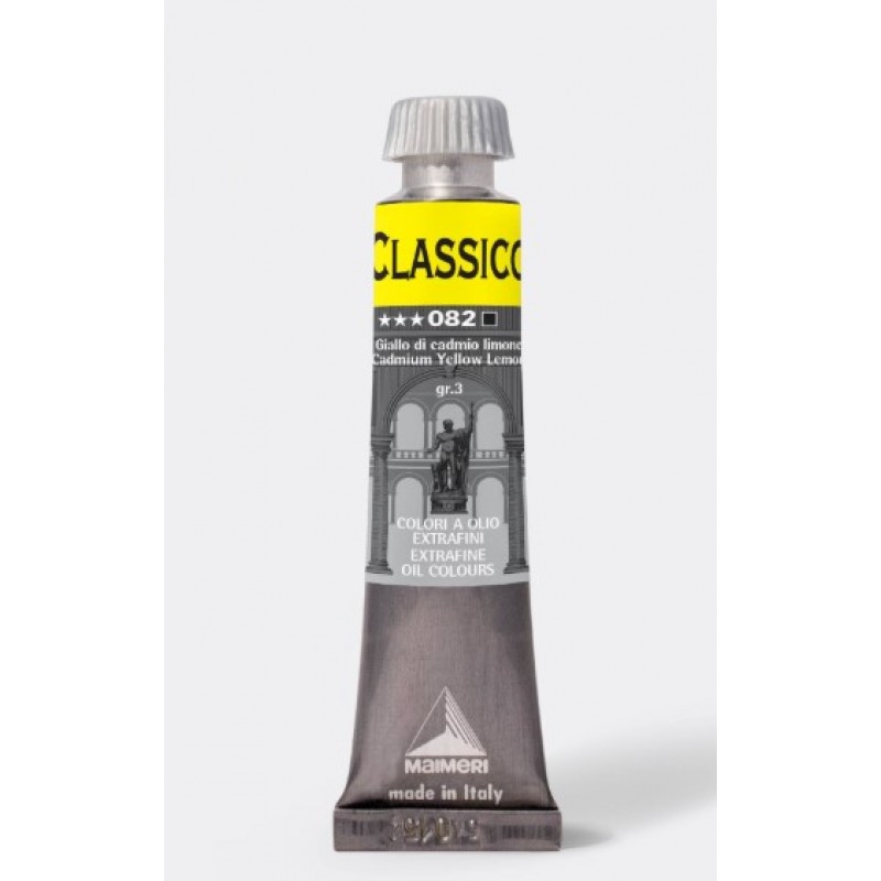 Χρώμα Λαδιού Maimeri Classico Cadmium Yellow Lemon 20ml Fila